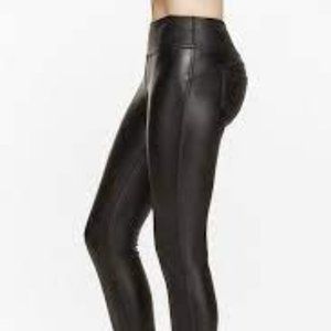 NEW! Titika Vegan Leather Tights - fleece lined